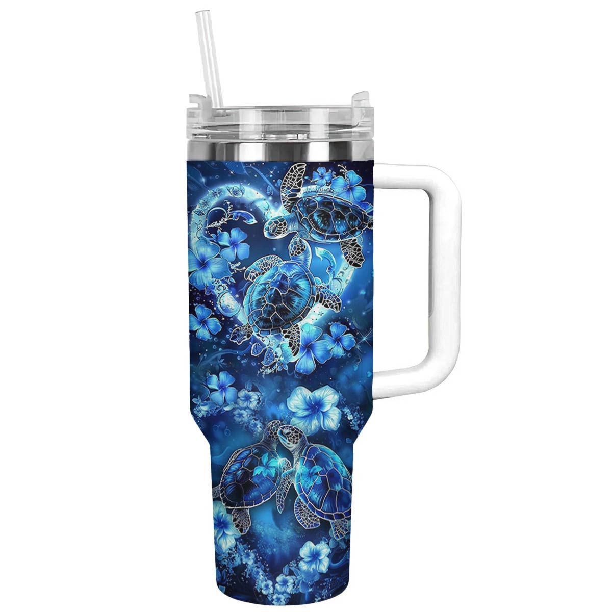 Shineful Tumbler My Heart Sea Turtles