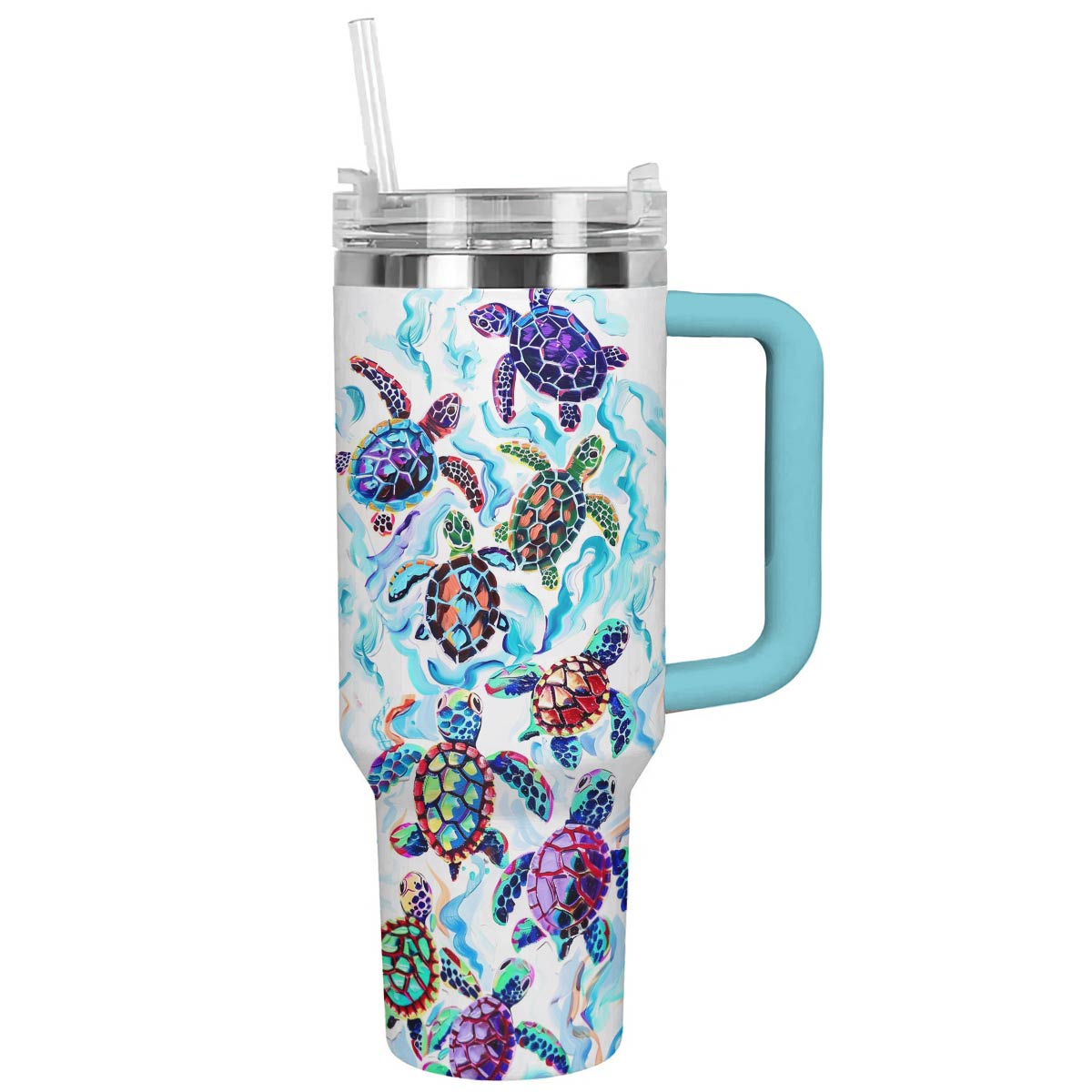 Shineful Tumbler Colorful Baby Sea Turtles