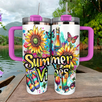 Shineful Tumbler Sunflower Summer Vibes