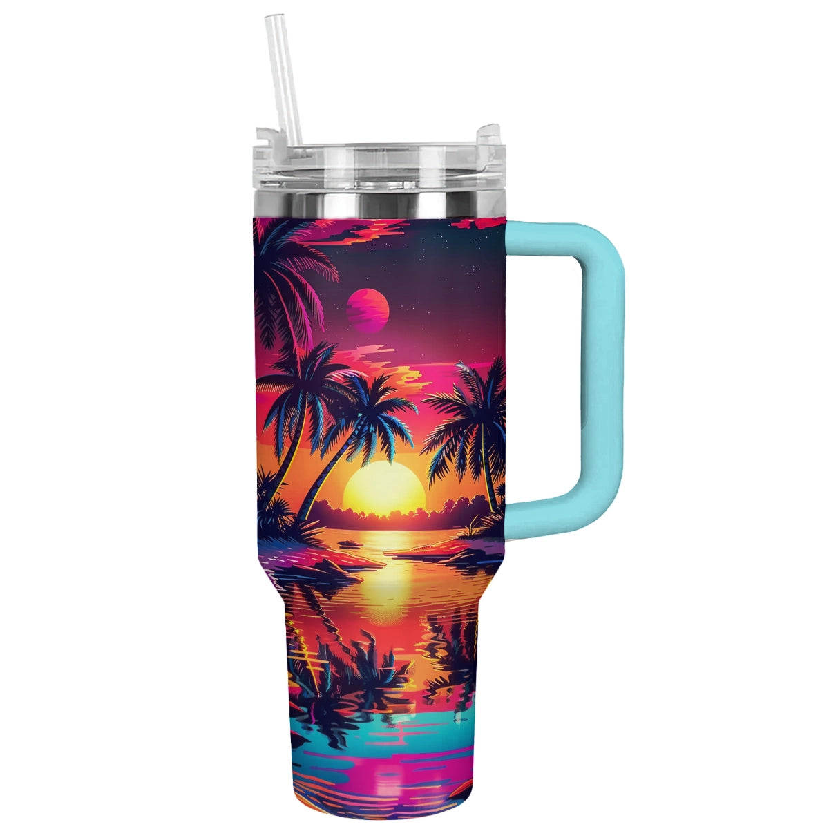 Shineful Tumbler Tropical Sunset Paradise