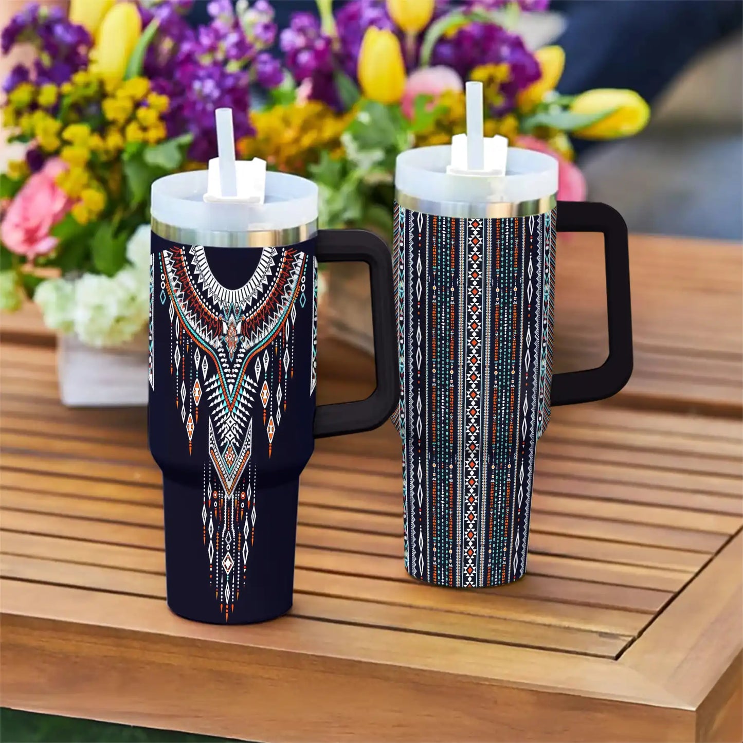 Shineful Tumbler Native American Lovely