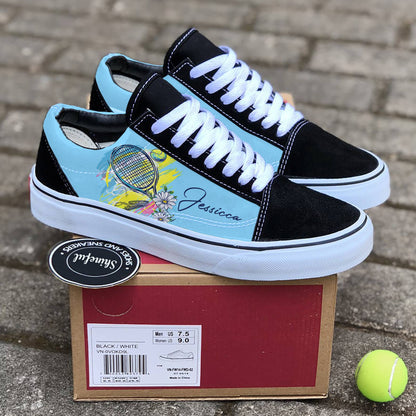 Shineful Sneakers Personalized Charming Tennis