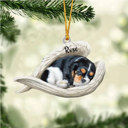 Dog Lovers - Sleeping Angel Ornament Shinefulgift® Perzonalized Acrylic