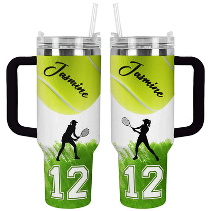 Shineful Tumbler Personalized Rally Tennis