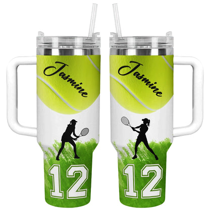 Shineful Tumbler Personalized Rally Tennis