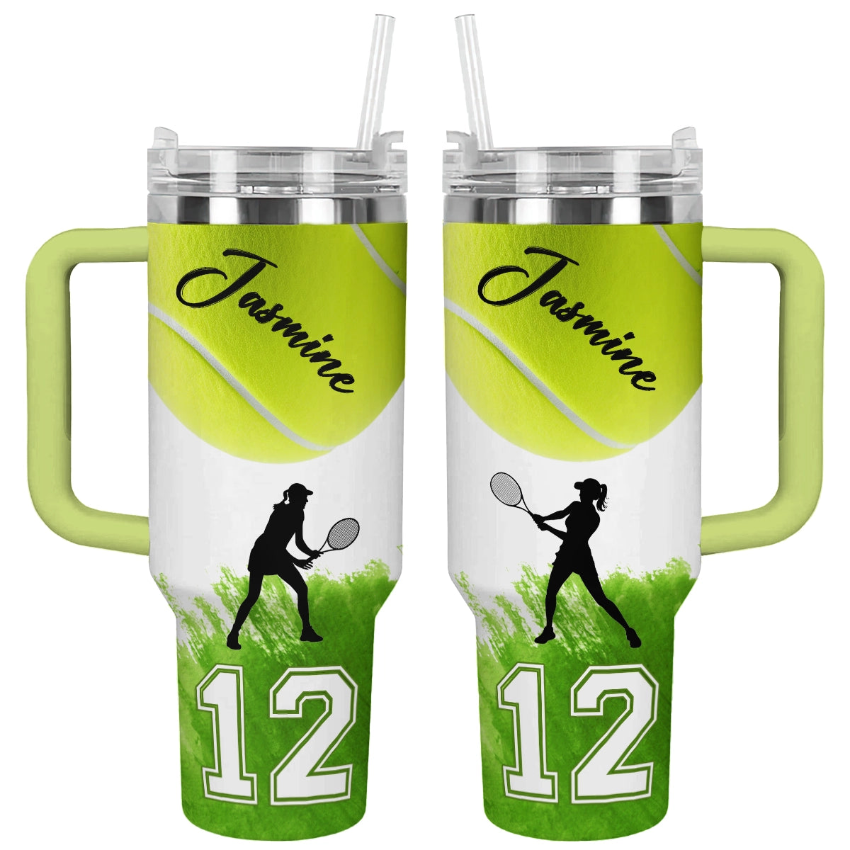 Shineful Tumbler Personalized Rally Tennis