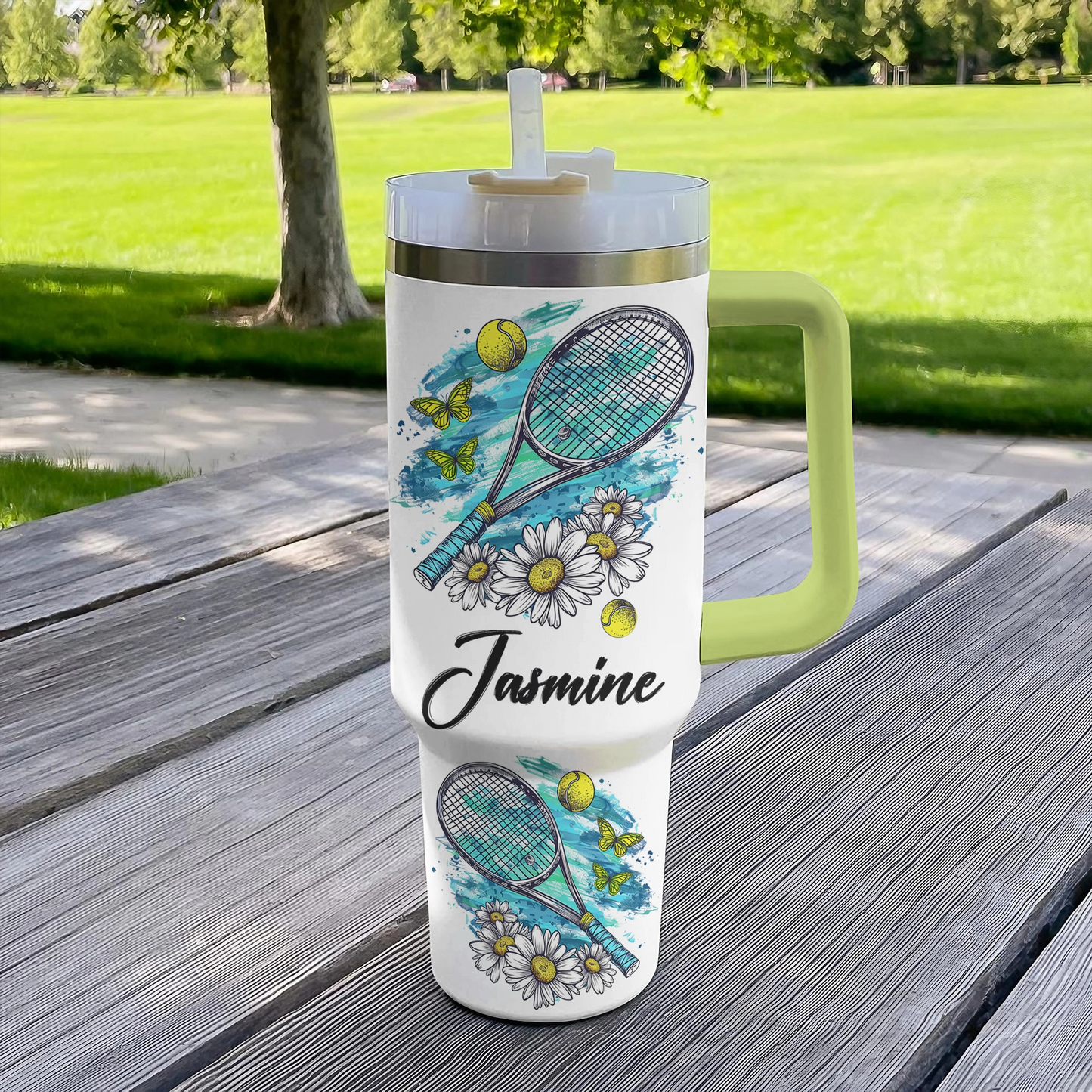 Shineful Tumbler Personalized Spring Serve