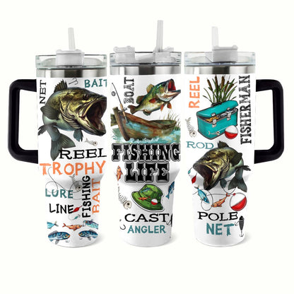 Shineful Tumbler Wonderful Fishing Life