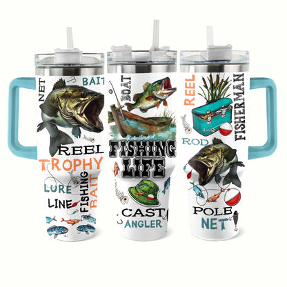 Shineful Tumbler Wonderful Fishing Life