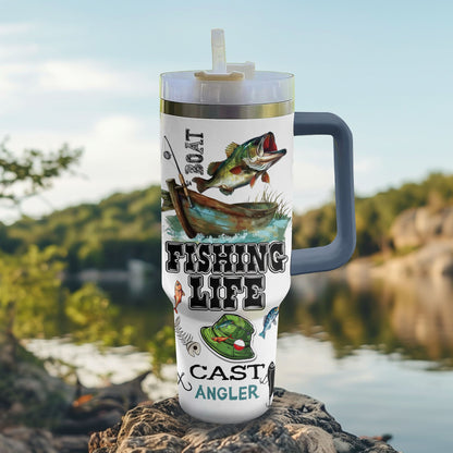 Shineful Tumbler Wonderful Fishing Life