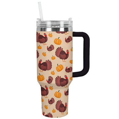 Shineful Tumbler Gobble & Pumpkins