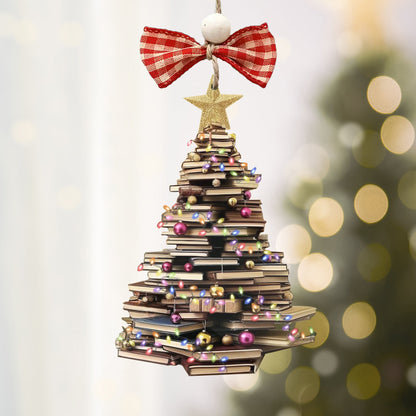 Book Tree Ver3Shineful® Decoration Ornament Nl09