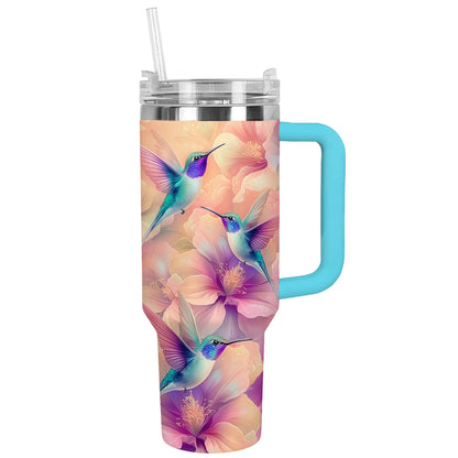 Shineful Glossy Tumbler Hummingbird Haven