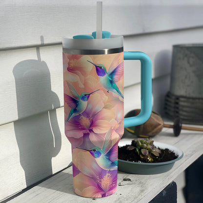 Shineful Glossy Tumbler Hummingbird Haven