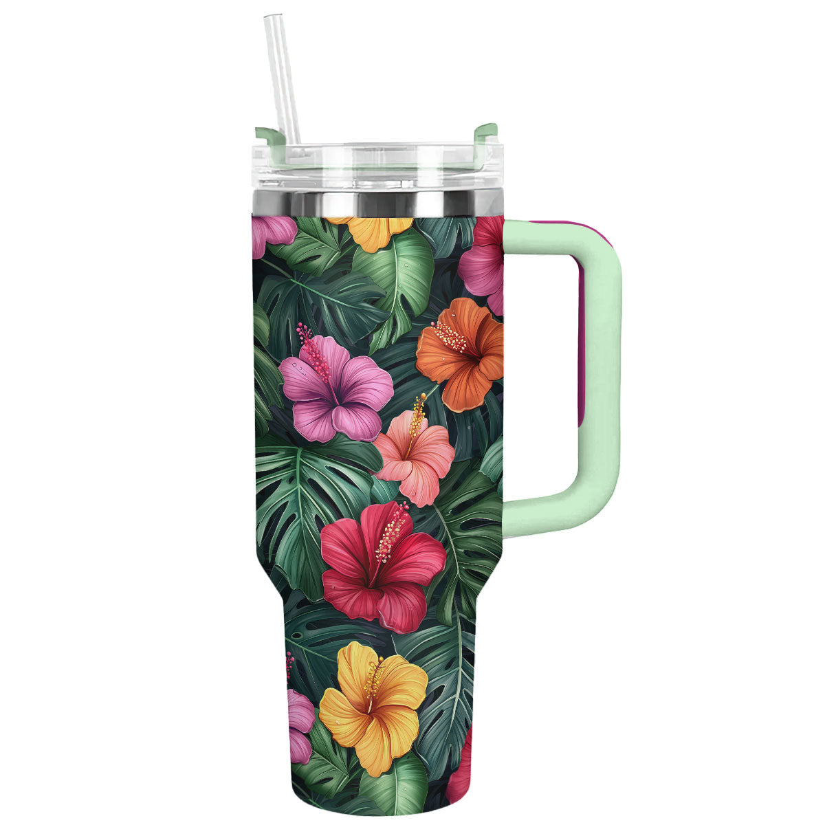 Shineful Tumbler Tropical Hibiscus