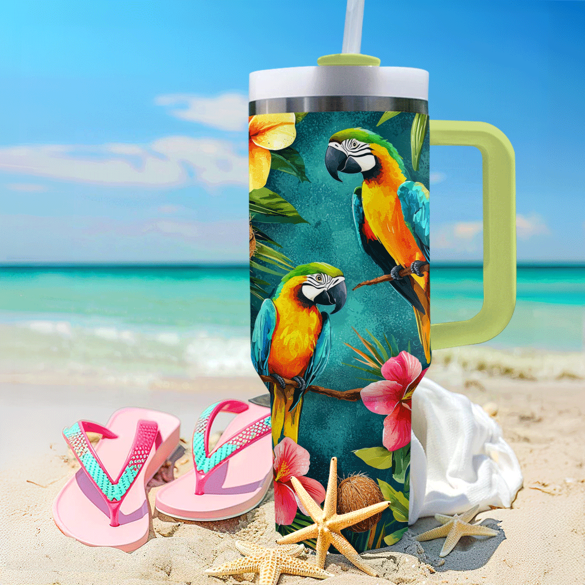 Shineful Tumbler Tropical Paradise