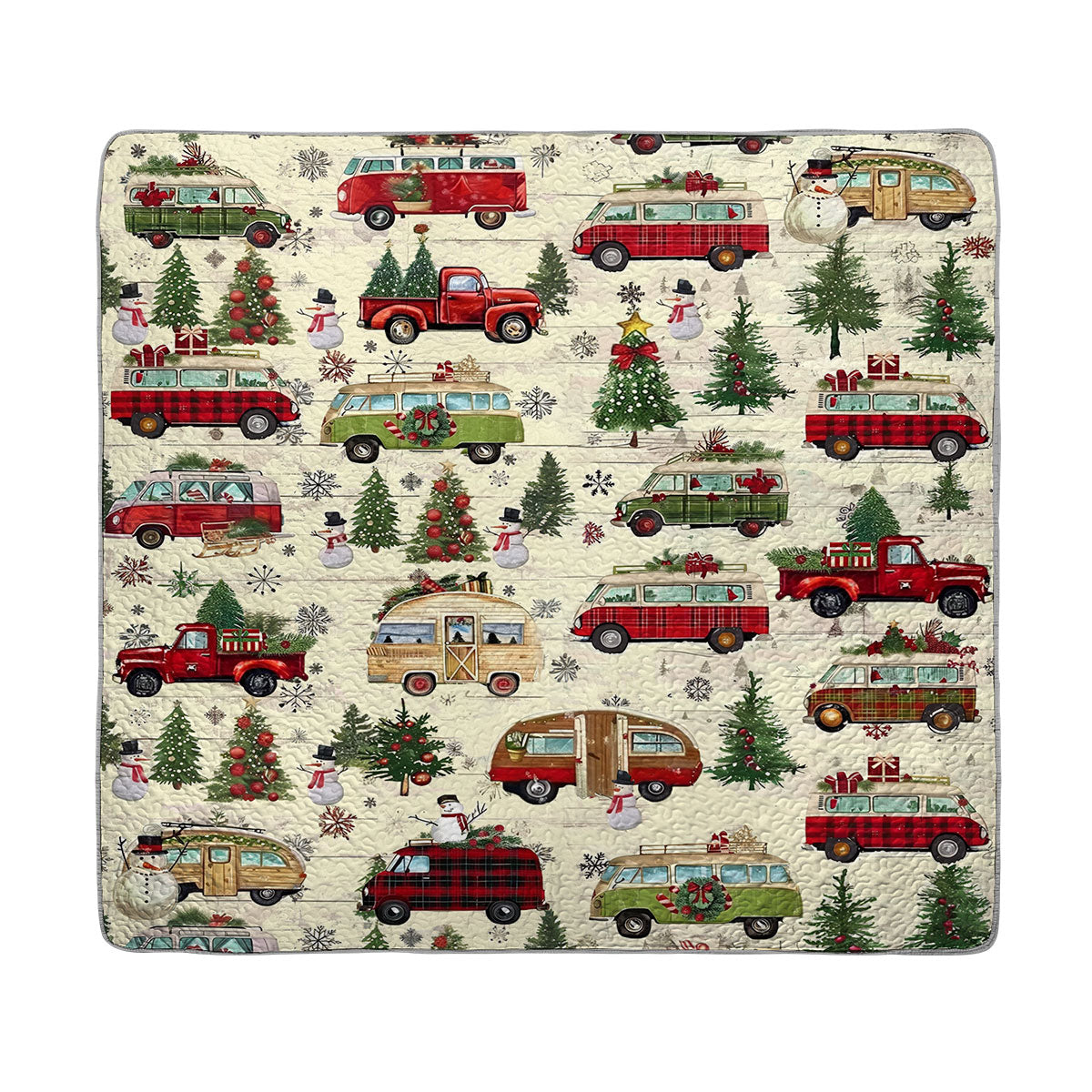 Shineful All Season Quilt 3-Piece Set Holiday Road Trip