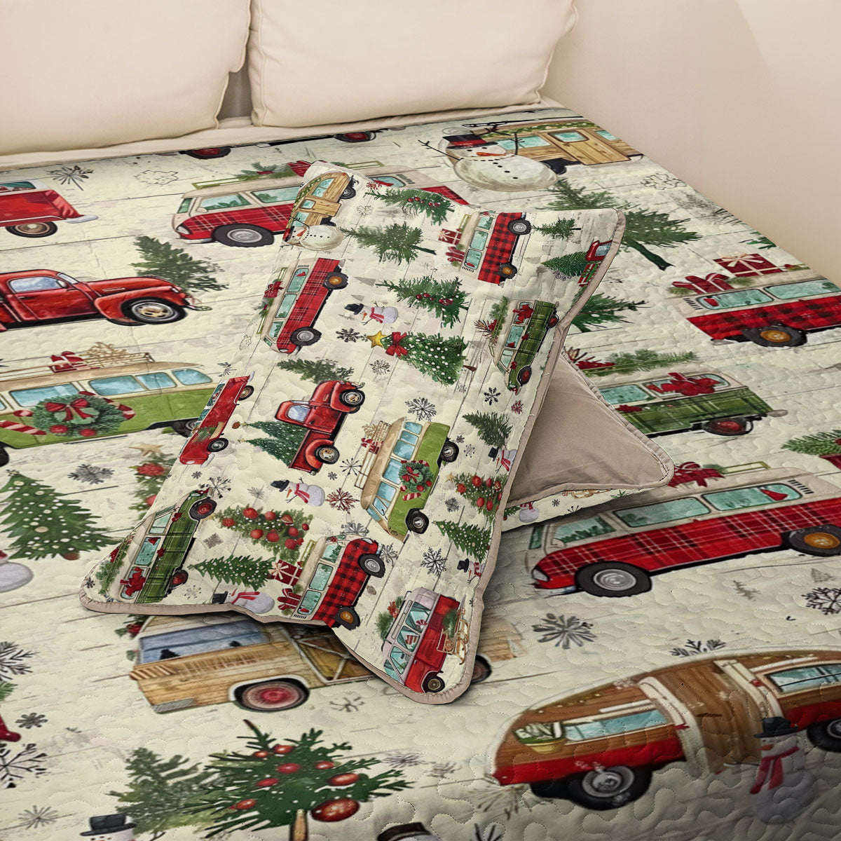 Shineful All Season Quilt 3-Piece Set Holiday Road Trip