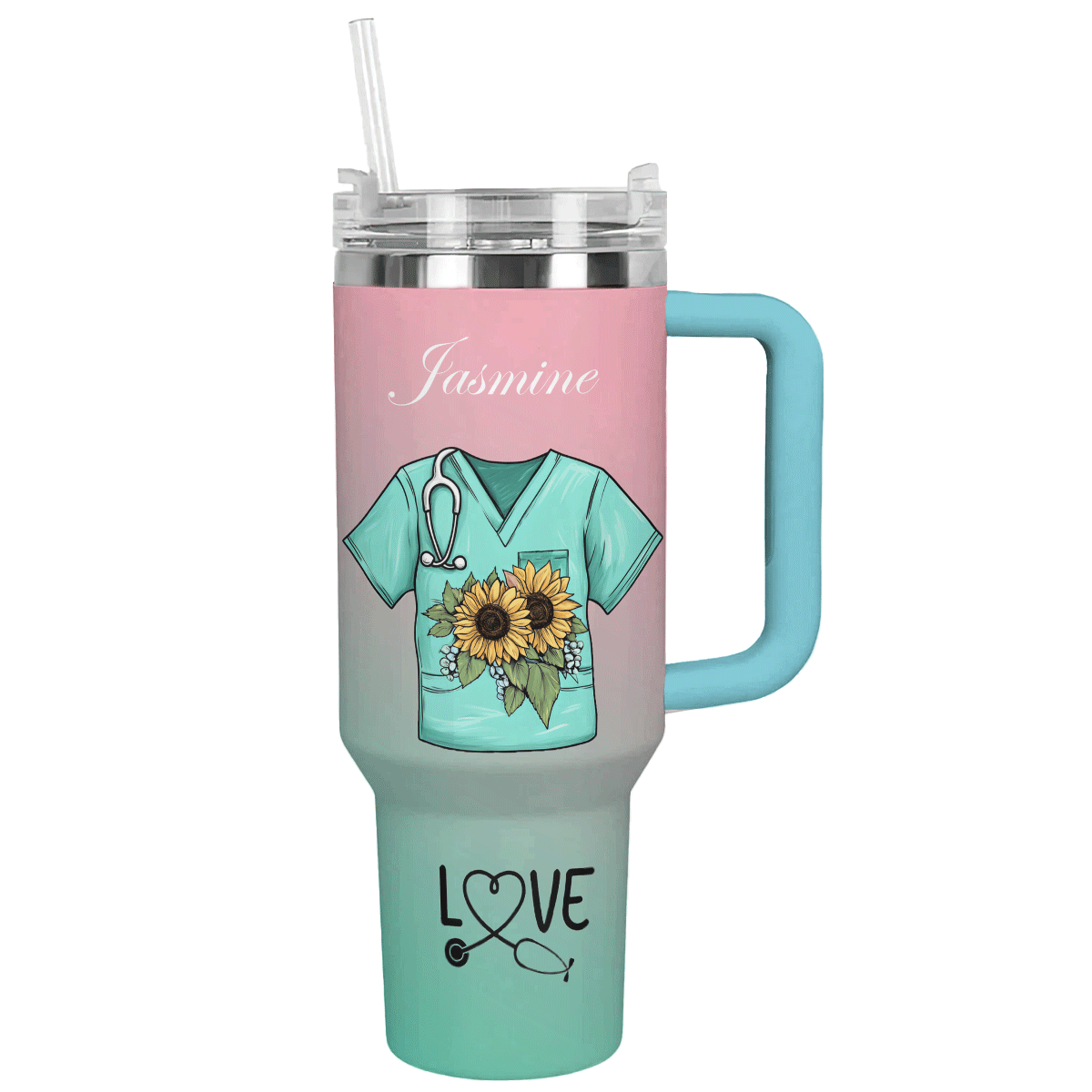 Shineful Tumbler Sunflower Nurse