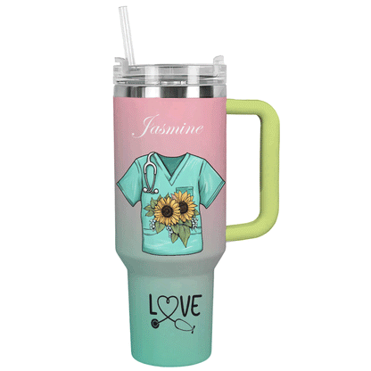 Shineful Tumbler Sunflower Nurse