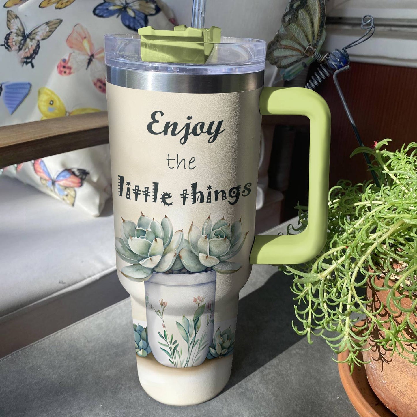 Shineful Tumbler Succulent Wisdom