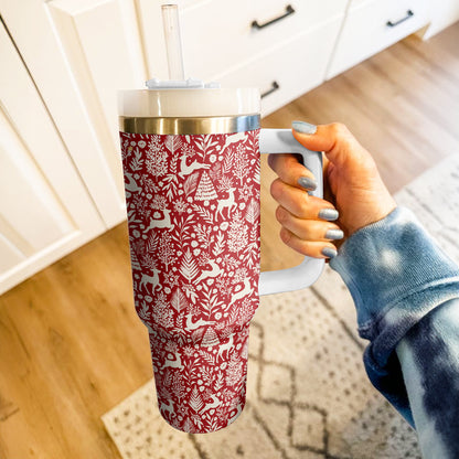 Shiny Tumbler Skandinavische Weihnachten