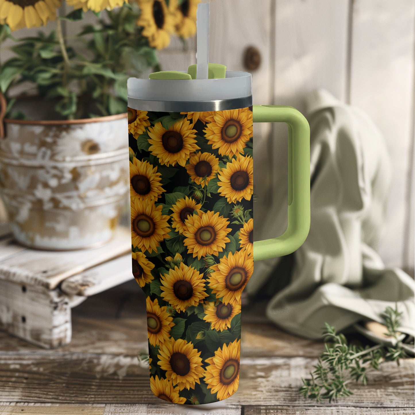 Verre Shineful Brise de fleur de tournesol