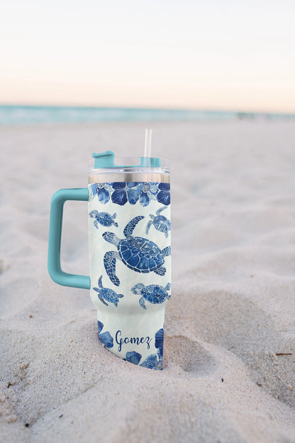 Shineful Tumbler Harmony Sea Turtle