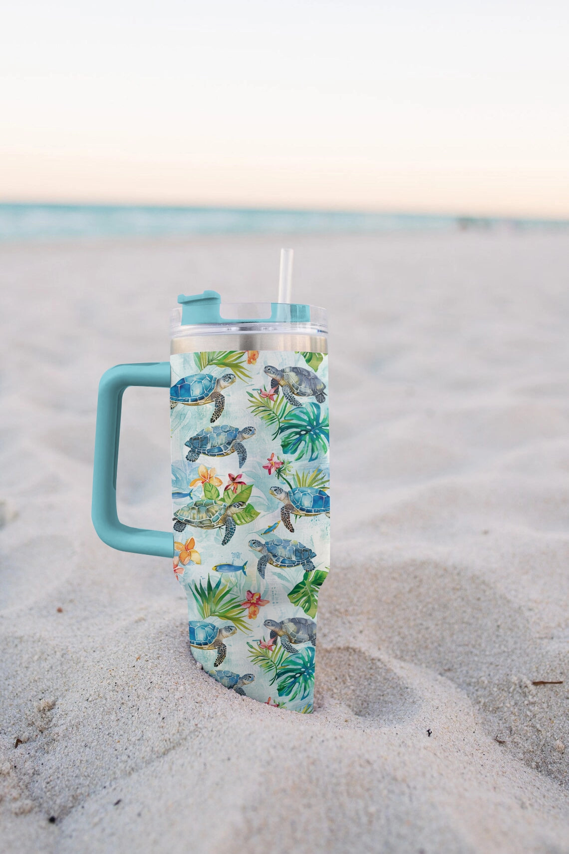 Shineful Tumbler Tropical Point Turtle