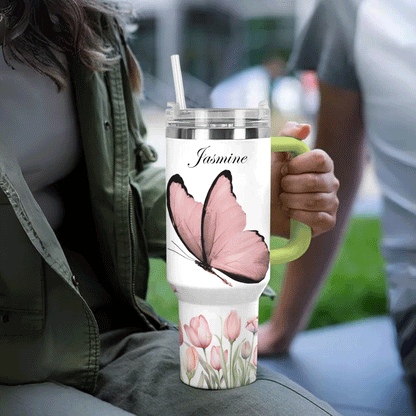 Shineful Tumbler Tulip Butterfly