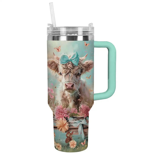 Shineful Tumbler Village Cow