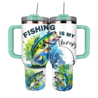 Shineful Tumbler Therapy Fishing