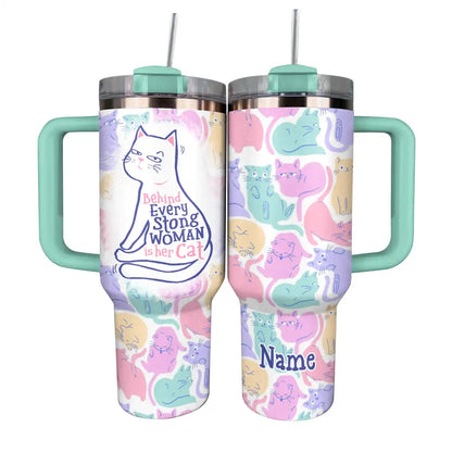 Shineful Tumbler Personalized Her Cat