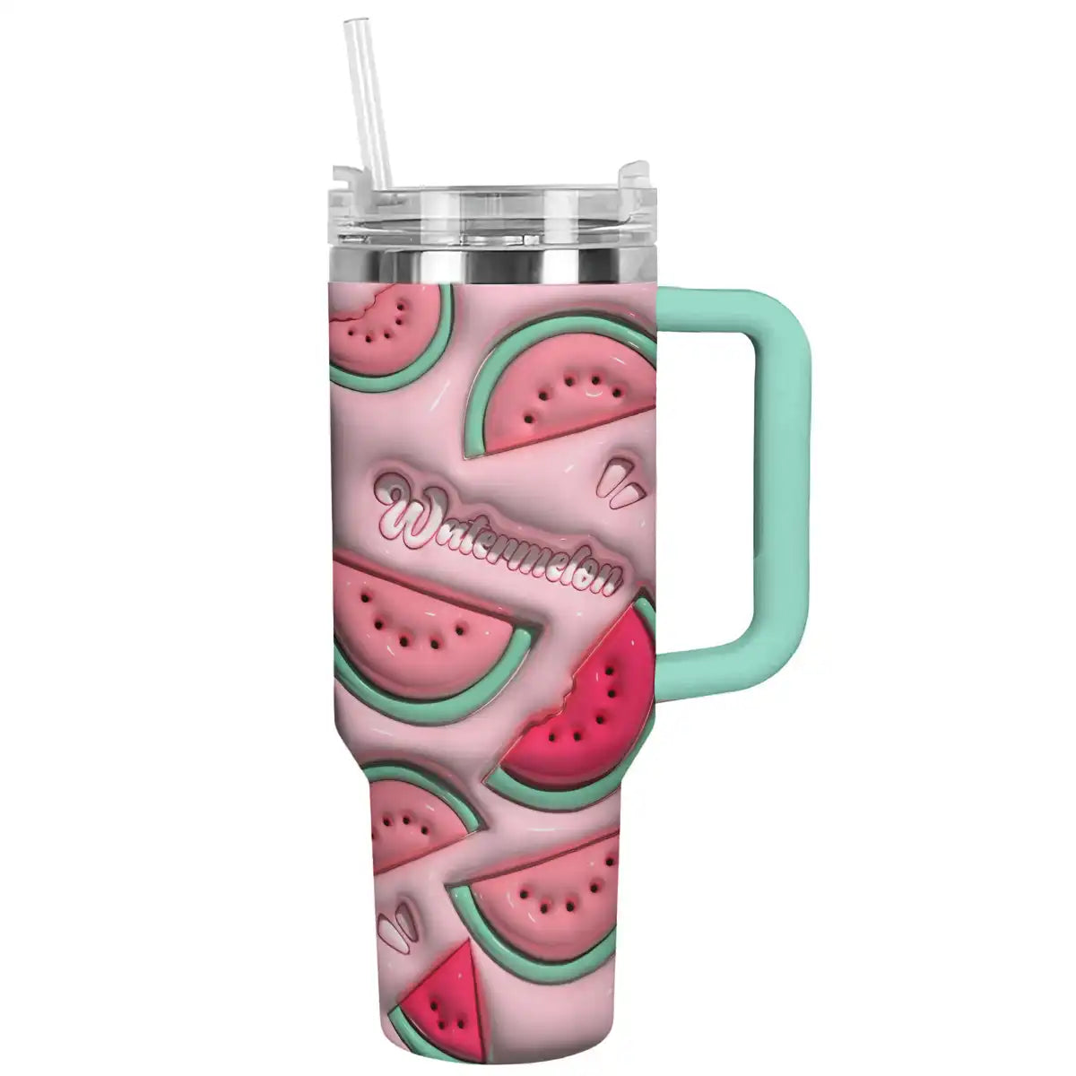 Shineful Tumbler Puffy Watermelons