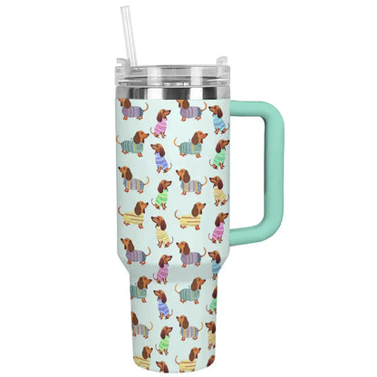 Shineful Tumbler Dog Cozy Dachshunds Ver2