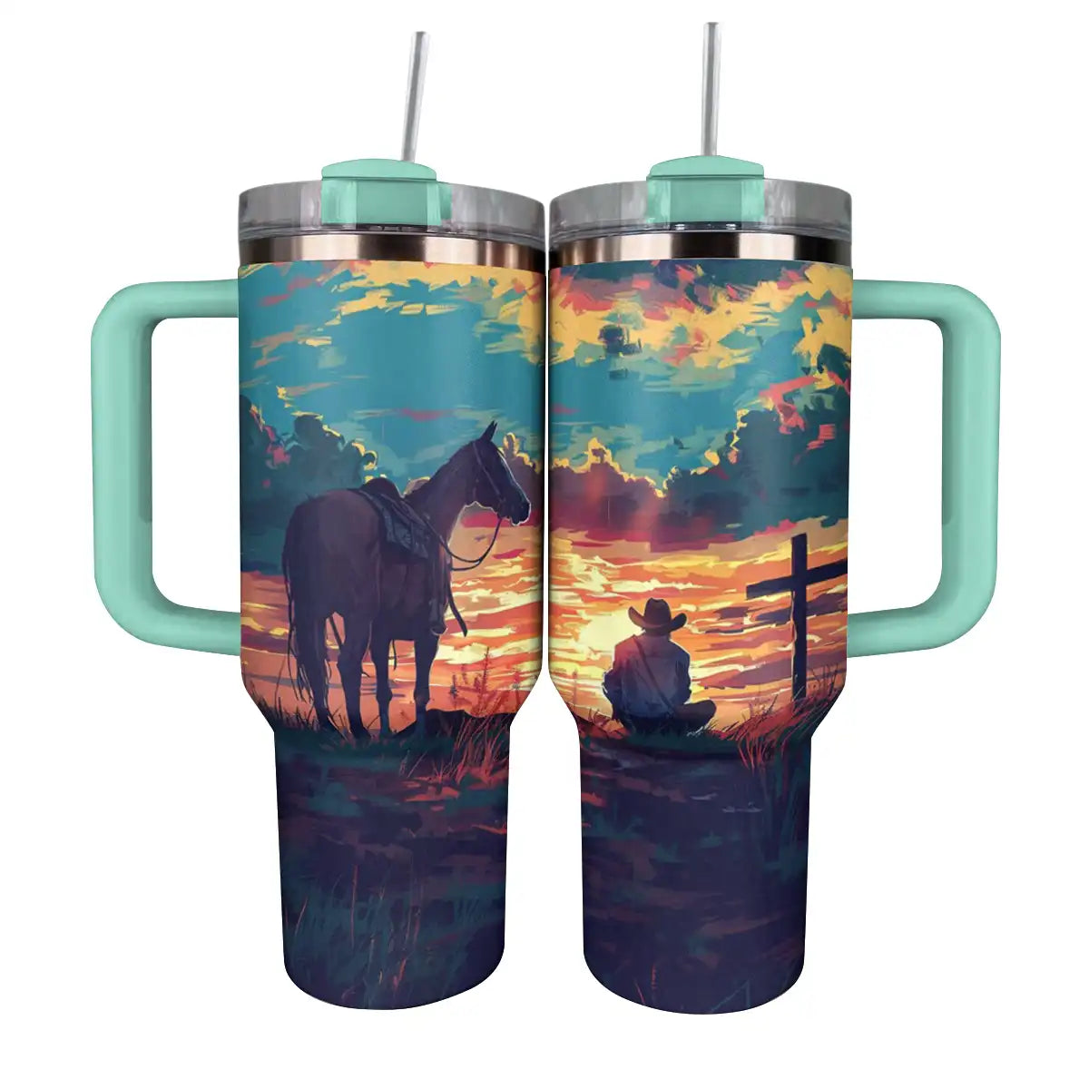 Shineful Tumbler Cowboy Lullaby