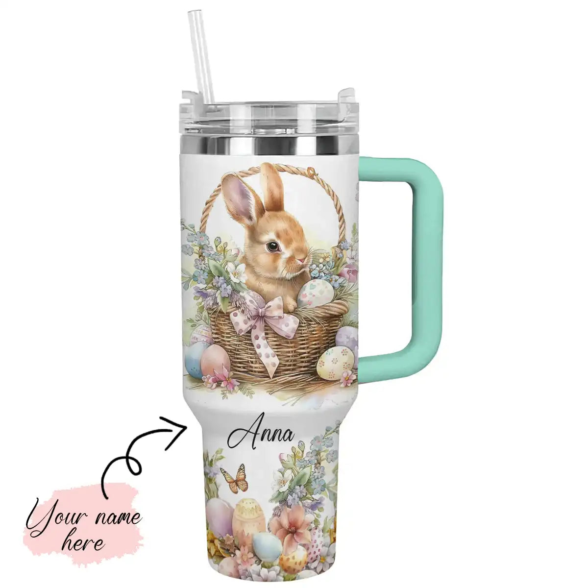 Shineful Tumbler Bunny with Eggs