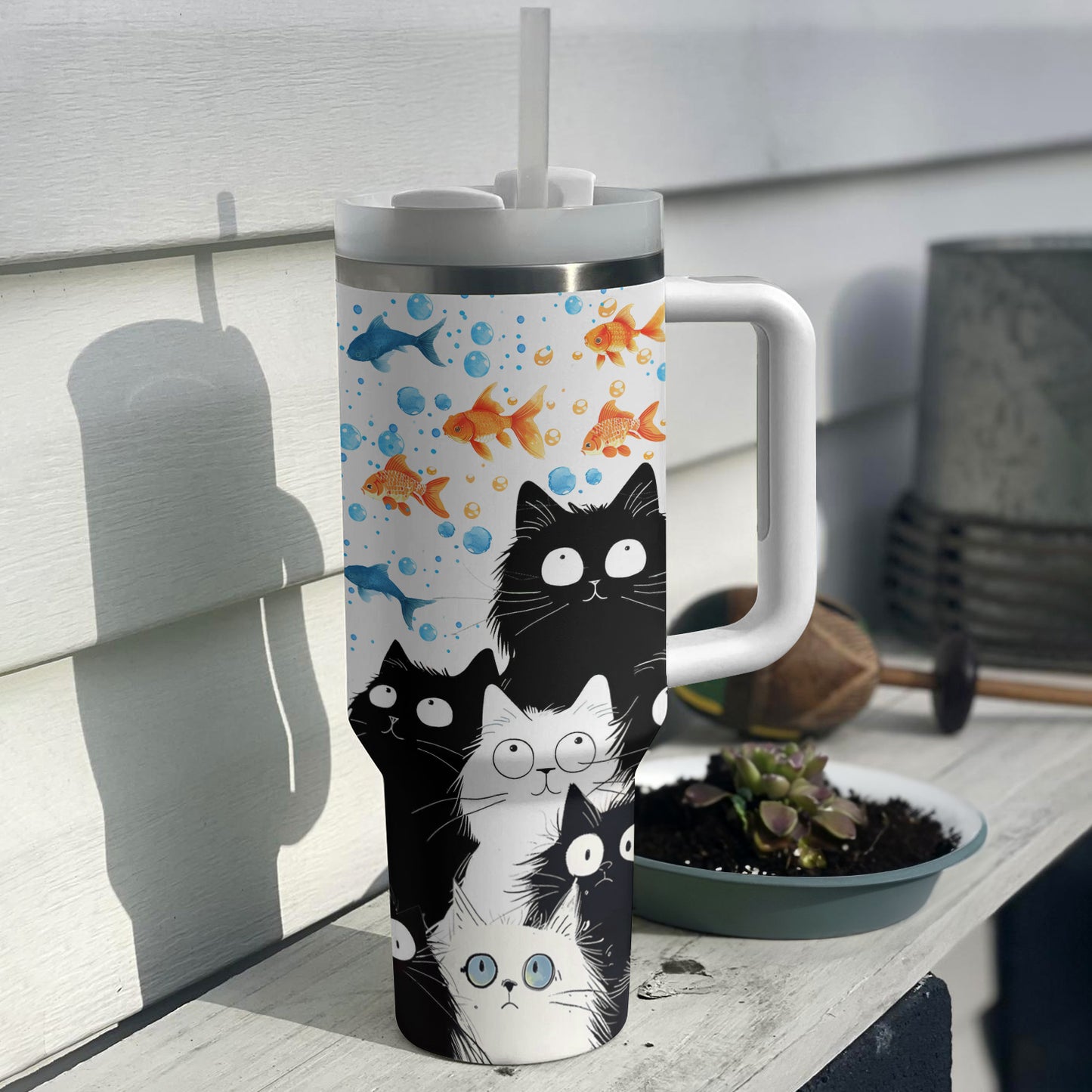 Shineful Tumbler Cat Paws & Splash