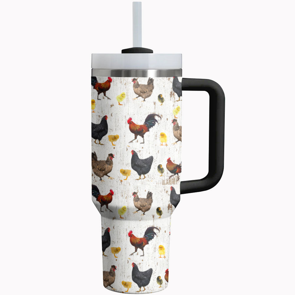 Chicken Tumbler Shineful