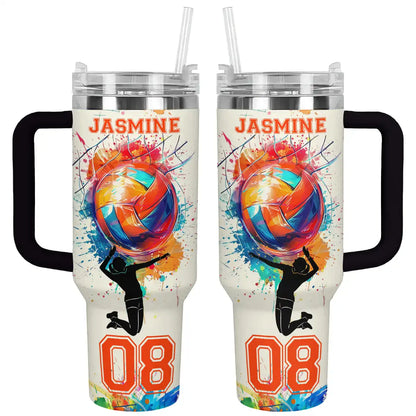 Shineful Tumbler Personalized Volleyball Sport Spirit