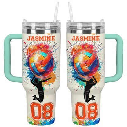 Shineful Tumbler Personalized Volleyball Sport Spirit