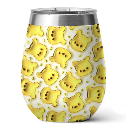 Shineful Wine Tumbler Smile bears