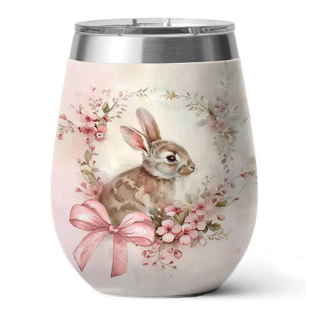 Shineful Wine Tumbler Elegent Rabbit 2