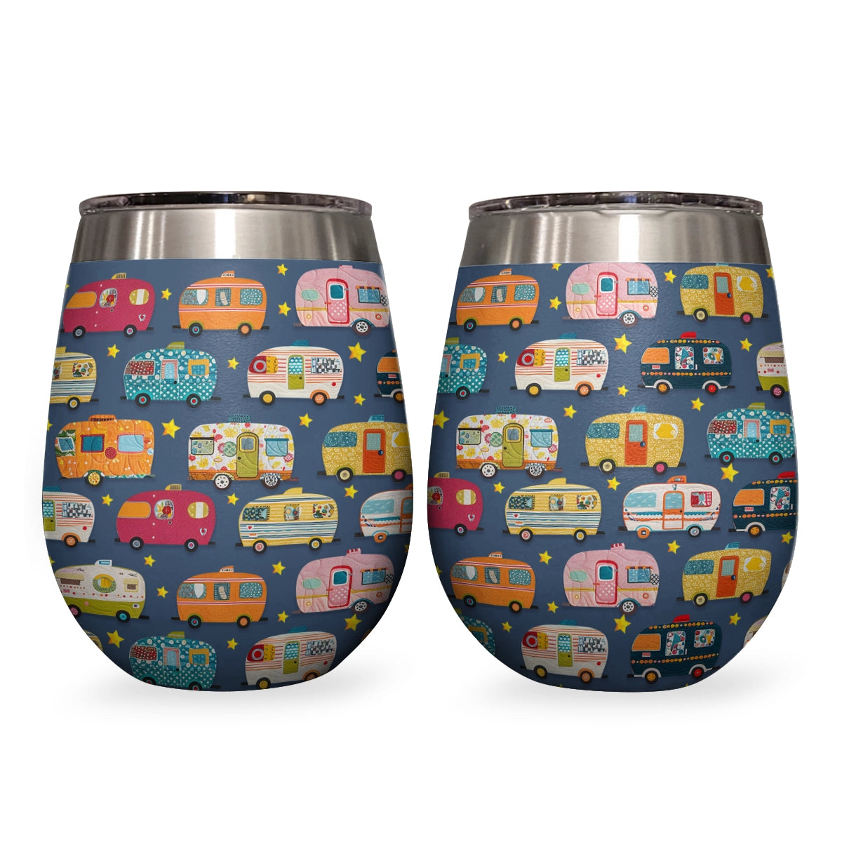 Shineful Wine Tumbler Starlit Camper