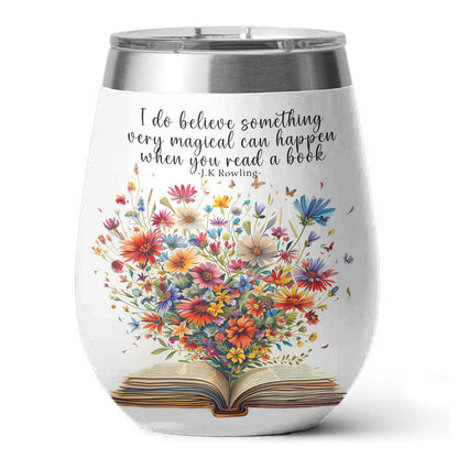 Reading 12 Oz Shineful™ Wine Flower Bloom Nl09 12Oz Tumbler