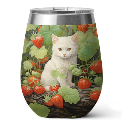 Shineful Wine Tumbler Berry Purr-fect