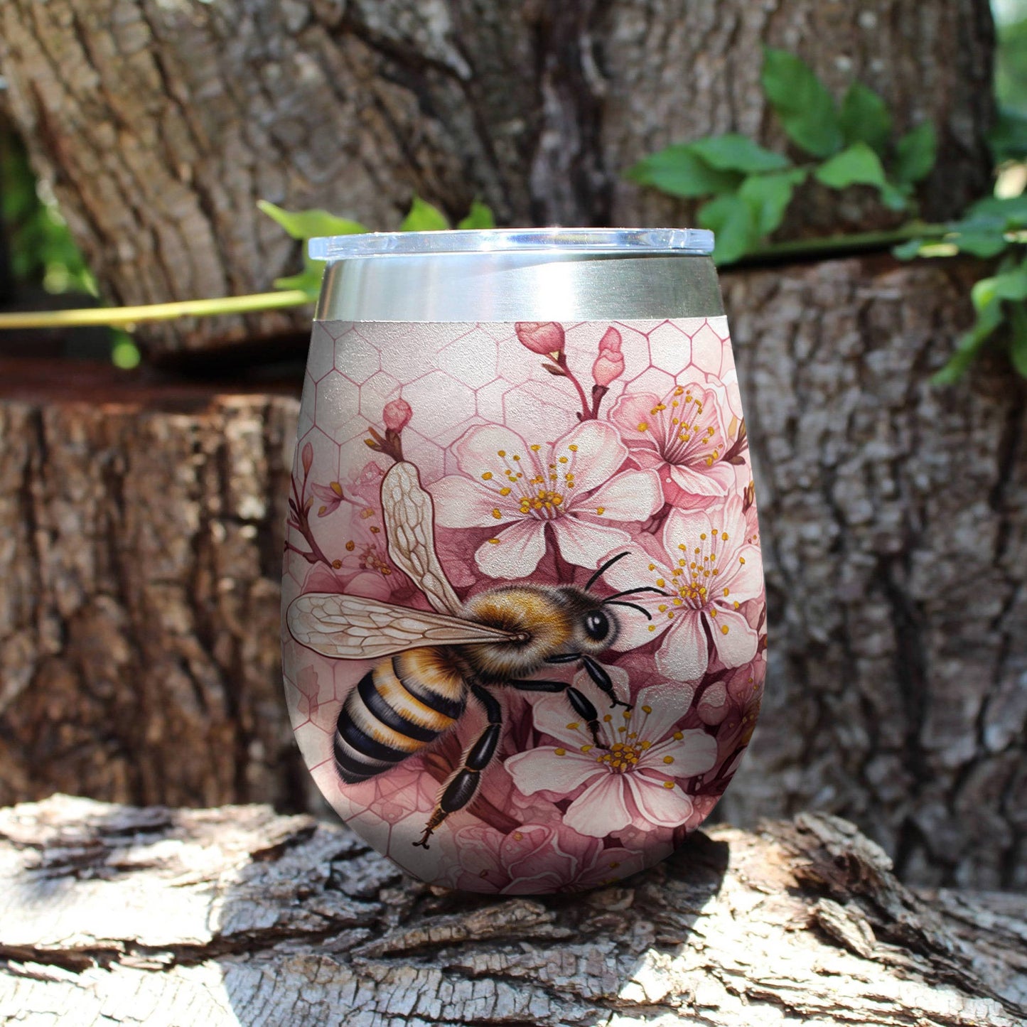 Shineful Wine Tumbler Blossom Buzz