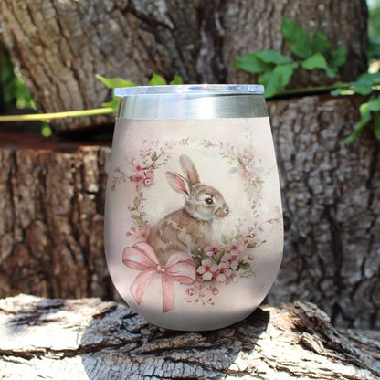 Shineful Wine Tumbler Elegent Rabbit 2