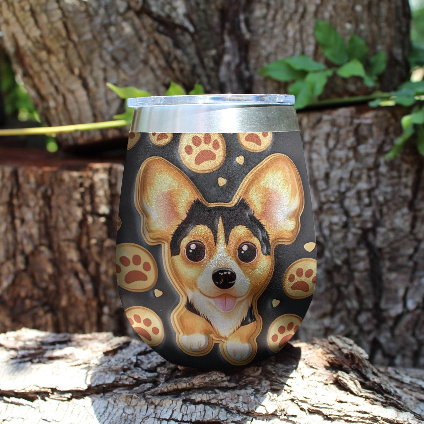 Dog 12 Oz Shineful™ Dachshunds Black Cute Nl09 12Oz Tumbler