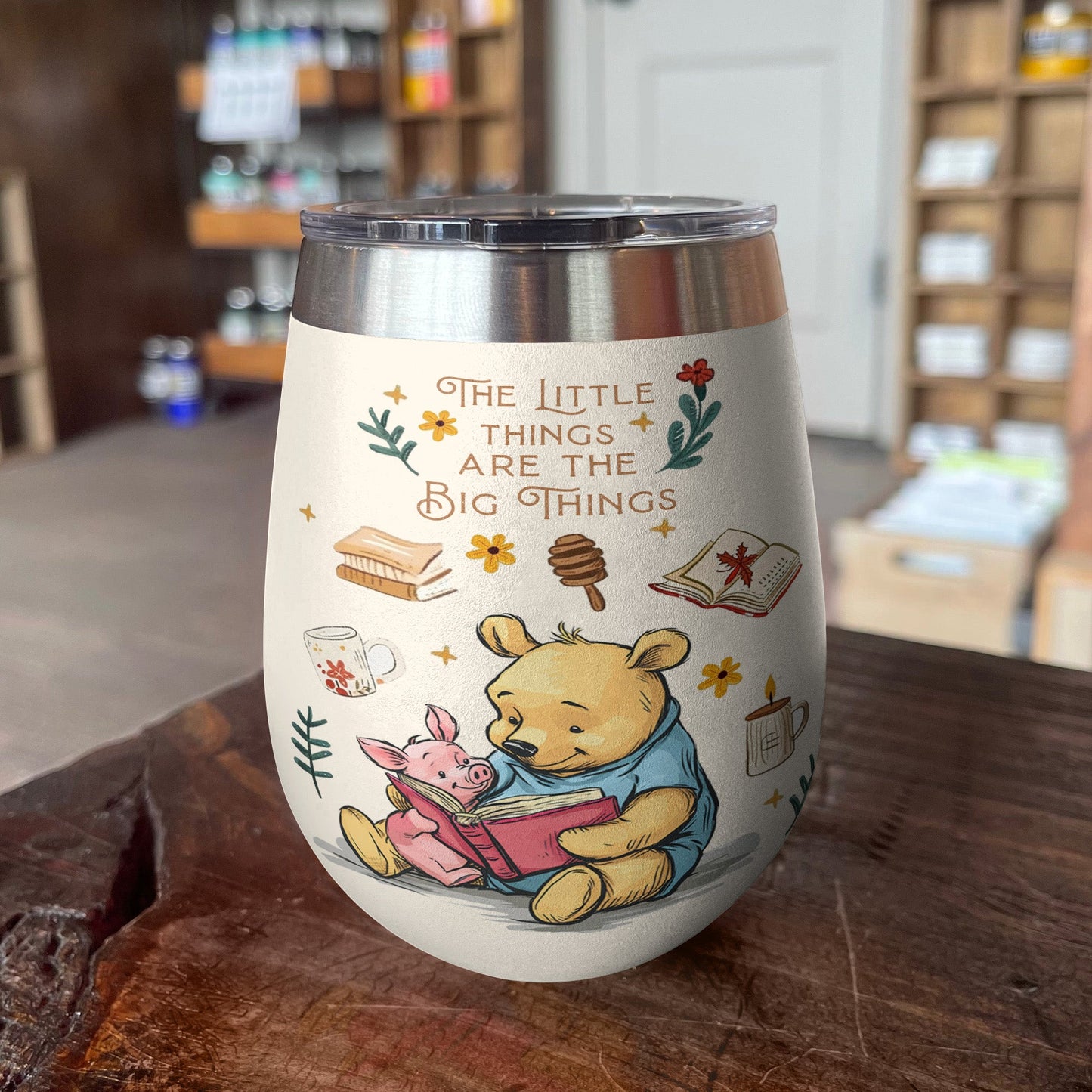 Reading 12 Oz Shineful™ Wine Winnie The Pooh Nl09 12Oz Tumbler